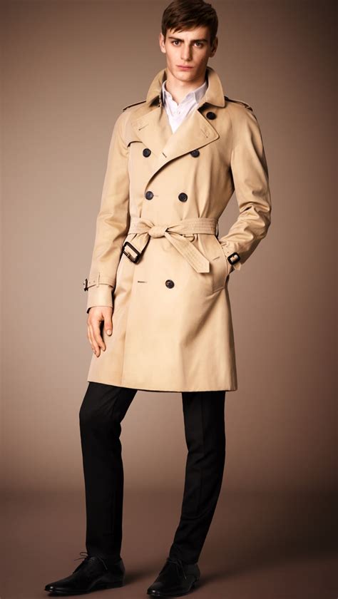 burberry coat male|Burberry trench coat for men.